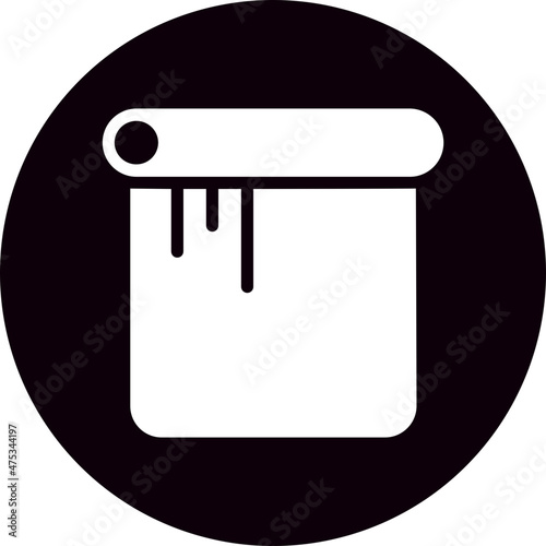 blind glyph icon