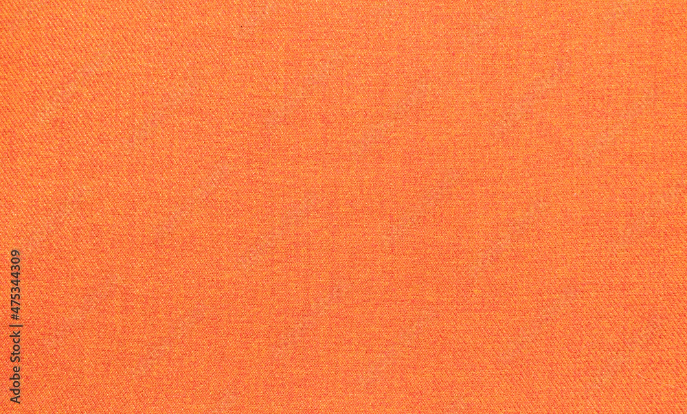 Fototapeta premium texture of durable soft fabric bright orange color