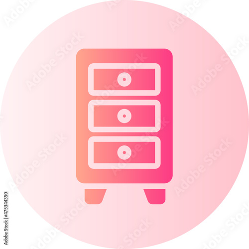 drawers gradient icon