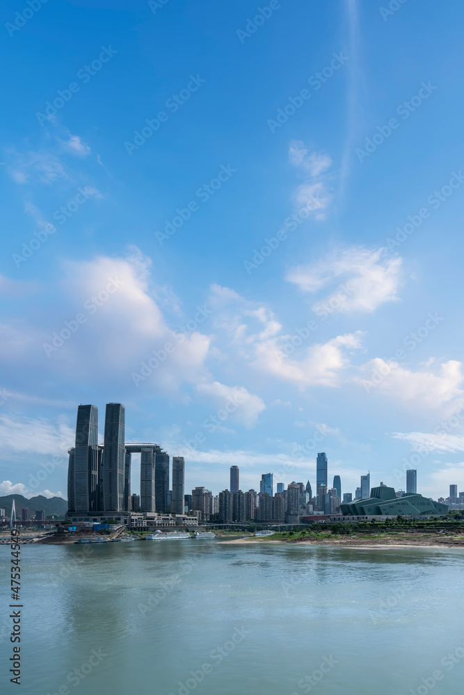 Obraz premium Modern metropolis skyline, Chongqing, China,