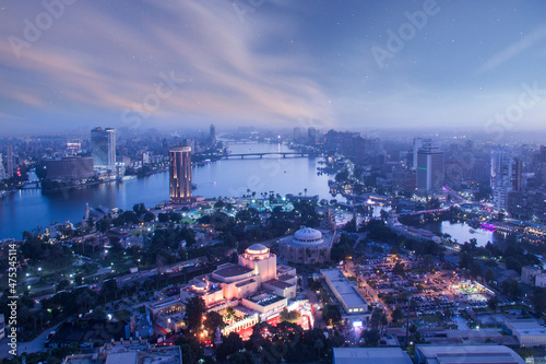 Wallpaper Mural Beautiful view of the center of Cairo from the Cairo Tower in Cairo, Egypt Torontodigital.ca