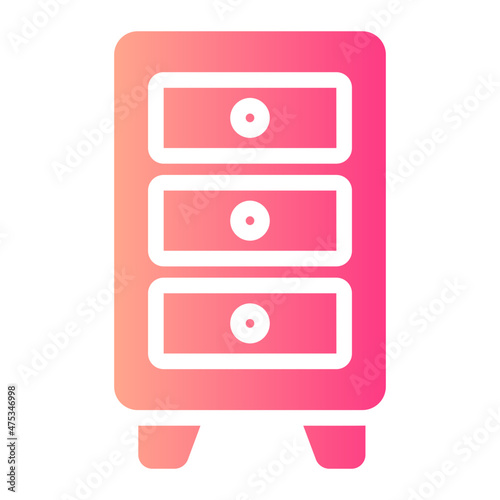 drawers gradient icon