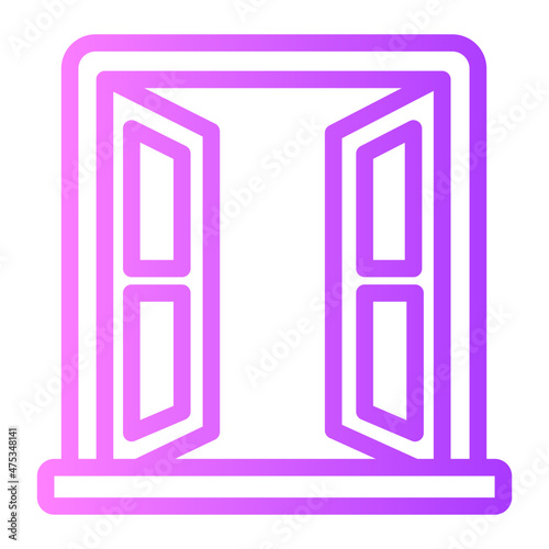 window gradient icon