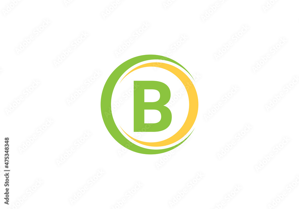 this is a creative B letter rounded icon design this is a creative B letter rounded icon design
