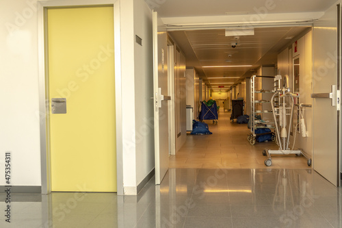 hospital corridor