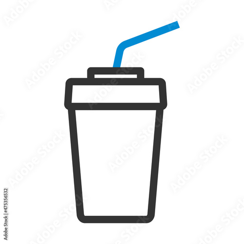Cinema Soda Drink Icon