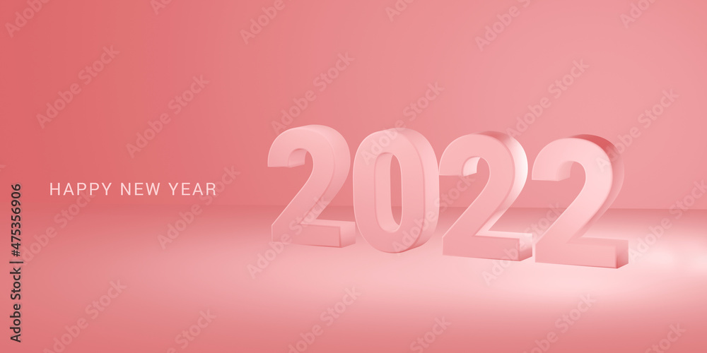 Happy New Year 2022 inscription. Design Greeting card, Christmas background, poster Happy New Year 2022 inscription. Design Greeting card, Christmas background, poster