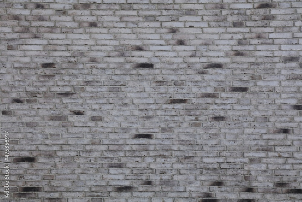 Obraz premium Grey brick wall texture
