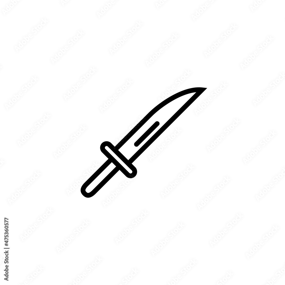 knife icon vector illustration knife icon vector illustration