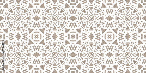 Oriental Pattern - Abstract Endless Vector Background