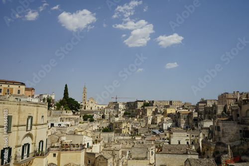 View on the Matera stones, Basilicata - Italy