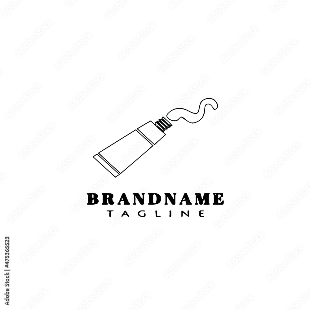 toothpaste logo icon design template vector toothpaste logo icon design template vector