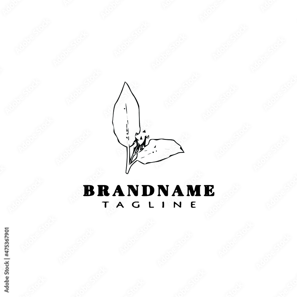 plants with leaves logo icon design vector illustration plants with leaves logo icon design vector illustration