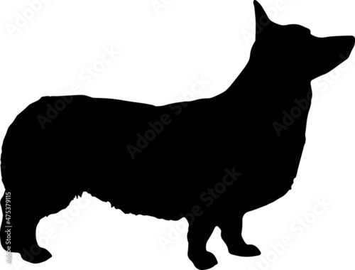 Corgi Silhouettes SVG Corgi Clipart