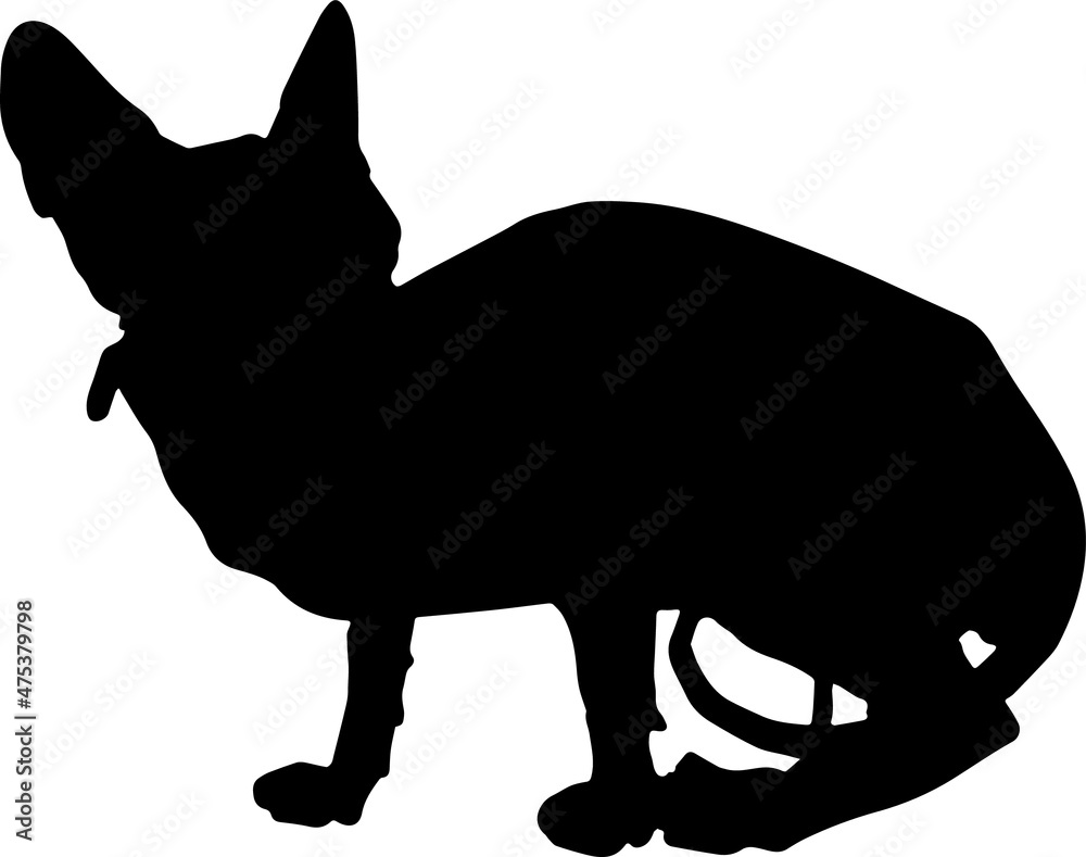 Sphynx Cat Silhouettes SVG Sphynx Cat Clipart Sphynx Cat Silhouettes SVG Sphynx Cat Clipart