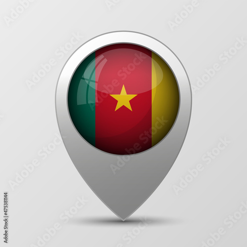 EPS10 Vector Patriotic background with Cameroon flag colors. Free Download EPS10 Vector Patriotic background with Cameroon flag colors. - GFXLoad