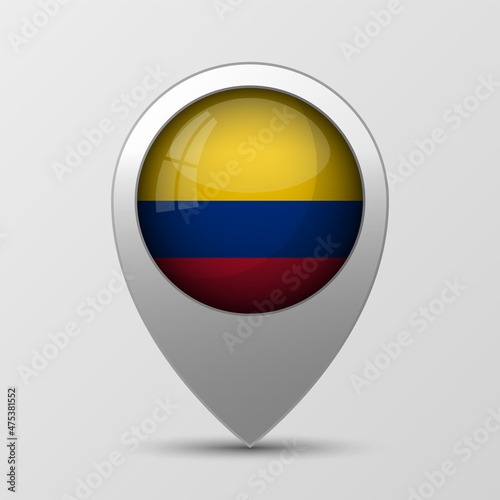 EPS10 Vector Patriotic background with Colombia flag colors. Free Download EPS10 Vector Patriotic background with Colombia flag colors. - GFXLoad