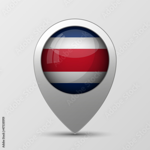 EPS10 Vector Patriotic background with Costarica flag colors. Free Download EPS10 Vector Patriotic background with Costarica flag colors. - GFXLoad