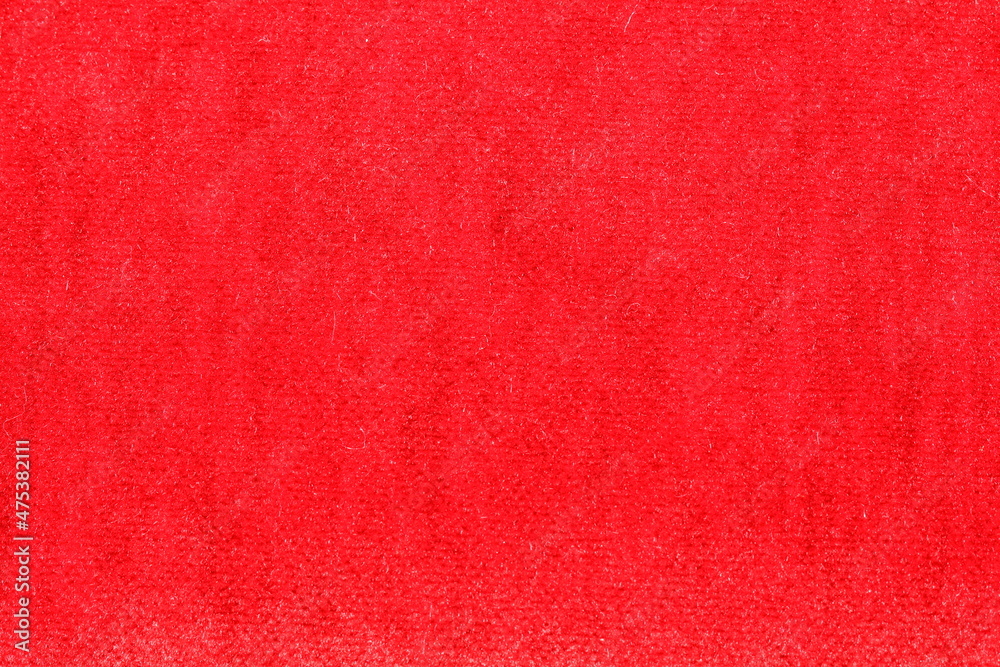 texture of red jacquard fabric of large weave