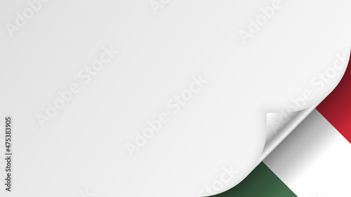 EPS10 Vector Patriotic background with Hungary flag colors.