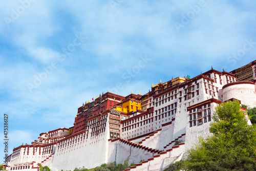 Potala Palace (UNESCO World Heritage site), Lhasa, Tibet, China