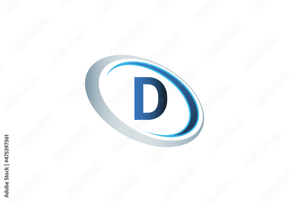 this is a creative D letter rounded icon design this is a creative D letter rounded icon design