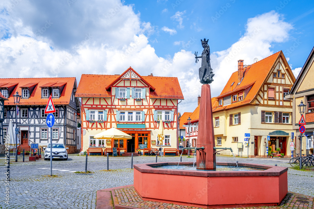 Naklejka premium Marktplatz, Oberursel, Taunus, Hessen, Deutschland