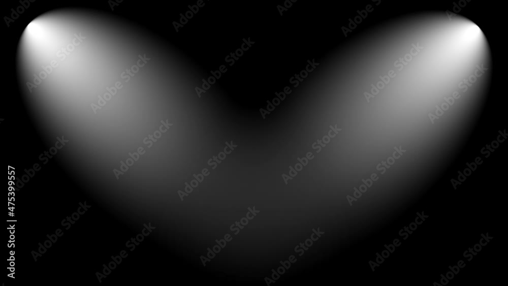 Fondo abstracto negro con degradado estilo luz de reflector	animado