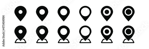 Maps pin. Location map icon. Modern map markers. location pin sign.