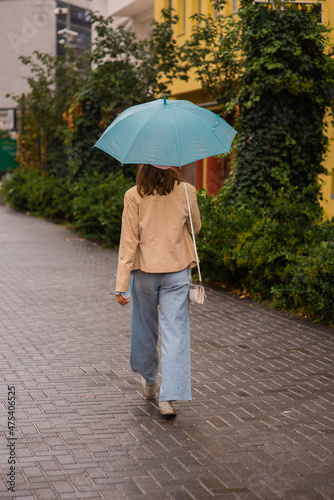 Walking on the rain