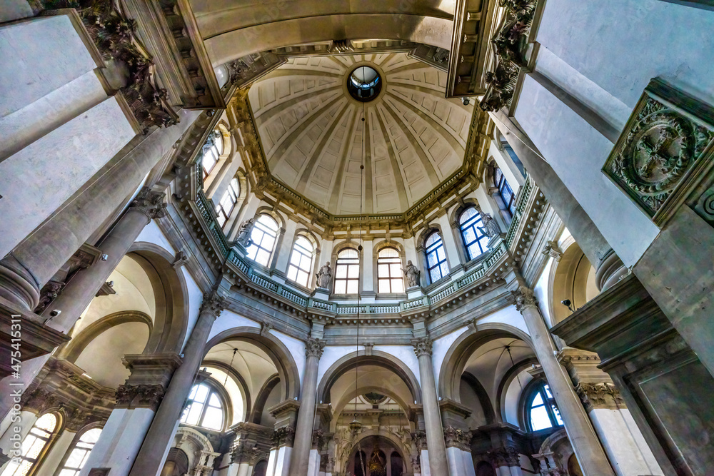 Santa Maria della Salute Church, Venice, Italy. Competed in 1681