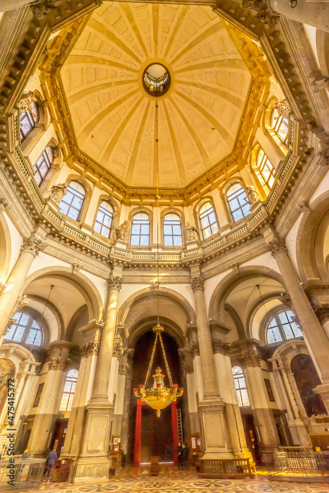 Santa Maria della Salute Church, Venice, Italy. Competed in 1681