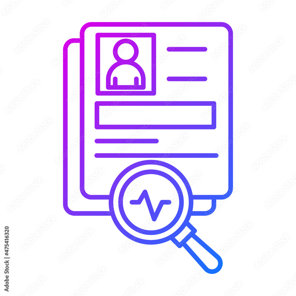 Seek and analysis icon Seek and analysis icon