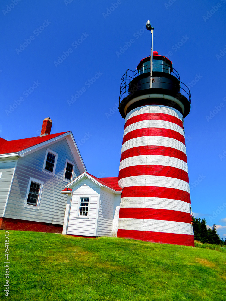 West Quoddy Lighthouse - Lubec, Maine West Quoddy Lighthouse - Lubec, Maine