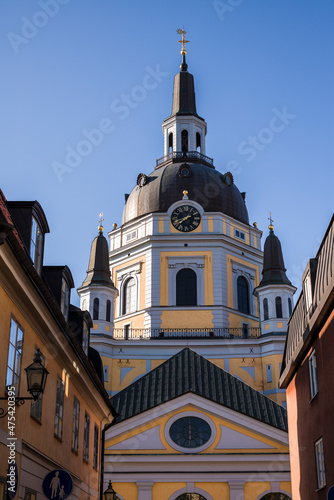 Photography Sweden, Stockholm, Sodermalm neighborhood, Katarina Church church