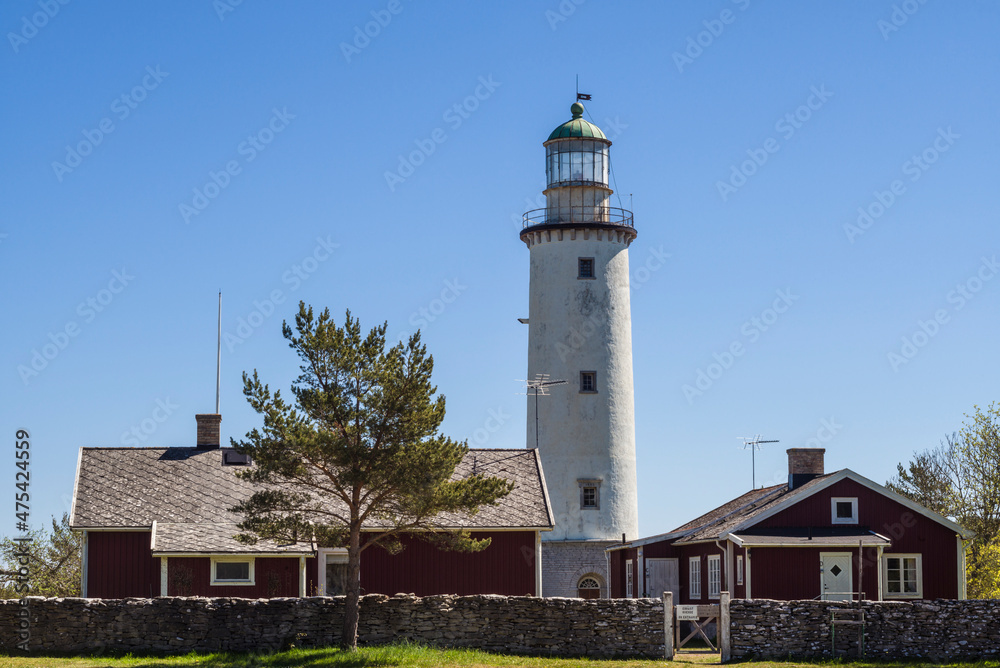 Sweden, Faro Island, Skogsbo, Skogsbo Lighthouse