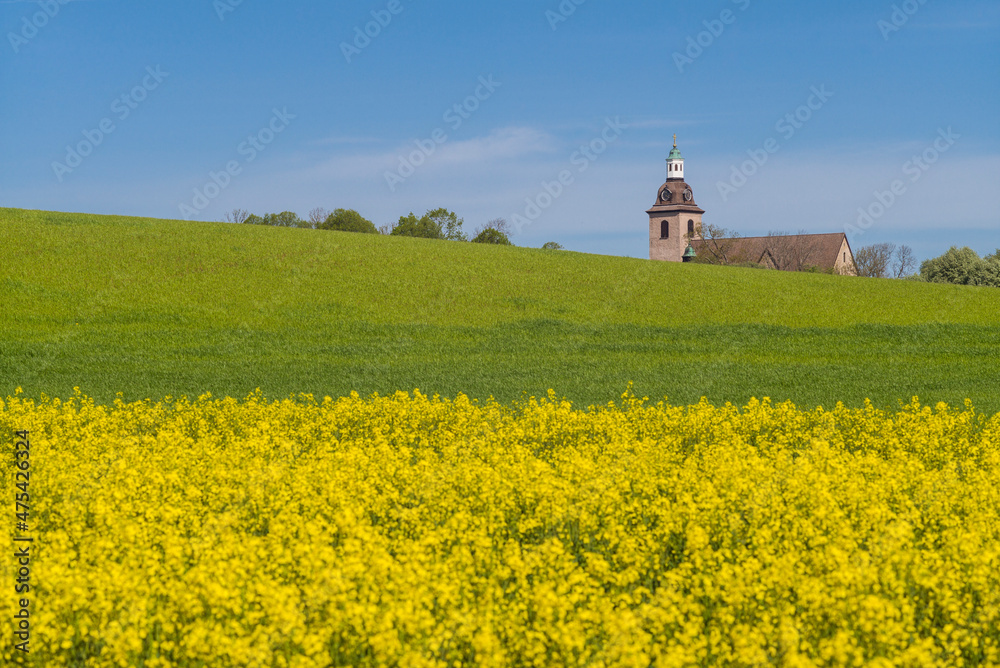 Sweden, Bergs Slussar, springtime landscape Sweden, Bergs Slussar, springtime landscape