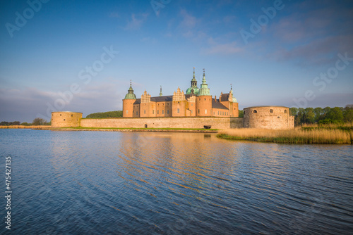 Sweden, Kalmar, Kalmar Slott castle, dawn