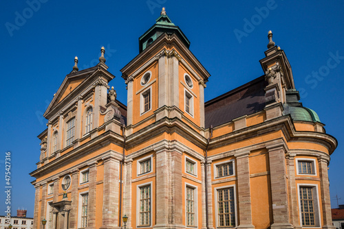 Sweden, Kalmar, Kalmar Domkyrka cathedral, exterior (Editorial Use Only)