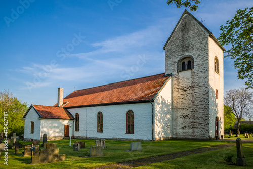 Sweden, Oland Island, Langlot, Langlot church, exterior (Editorial Use Only)