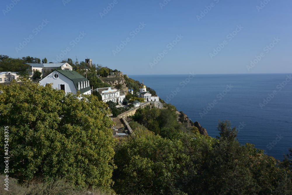 View of the surroundings at Cape Fiolent