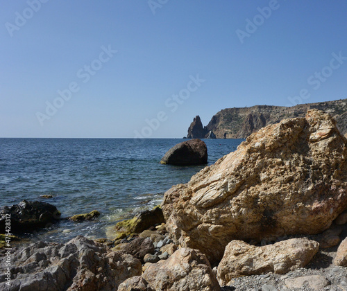 View of the surroundings at Cape Fiolent