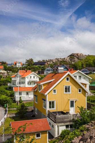 Wallpaper Mural Sweden, Bohuslan, Fjallbacka, village house detail Torontodigital.ca