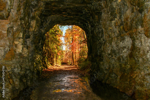 Stumphouse Mountain Tunnel in Oconee County, South Carolina