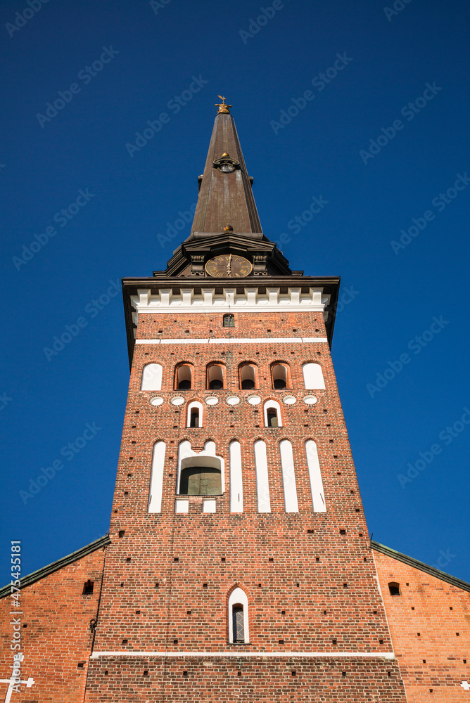 Sweden, Vastmanland, Vasteras, Vasteras domkyrka cathedral, 12th century (Editorial Use Only)