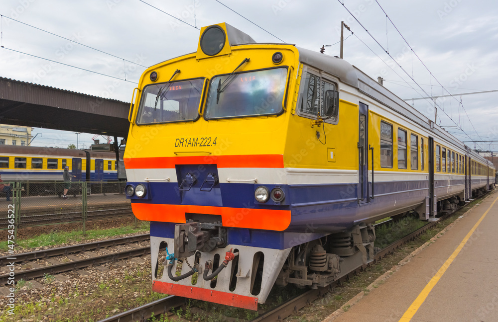 Riga train station, Riga, Latvia