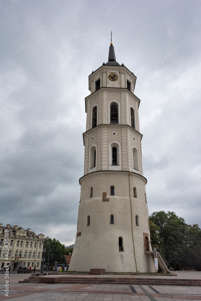 Vilnius Cathedral Bell Tower, Vilnius, Lithuania Vilnius Cathedral Bell Tower, Vilnius, Lithuania