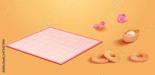 3D Asia spring elements