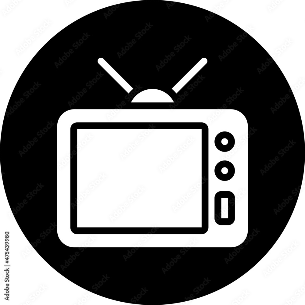 television glyph icon television glyph icon