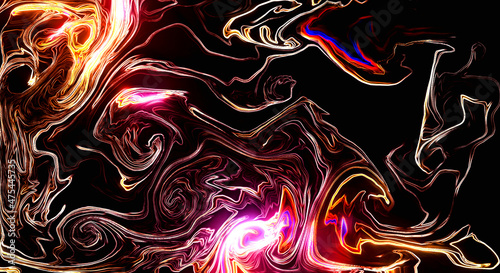 abstract background with fire  abstract magic smoke and sparks  neo